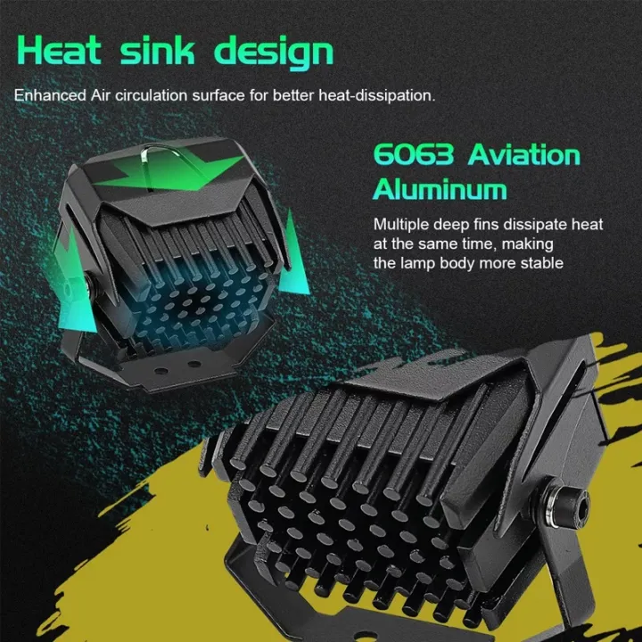 2PCs Mini Light Spotlight 3INCH 12000LM Flood 12V 24V Dual-color 6000K 3000K Offroad LED Light Bar For Trucks 4X4 4WD SUV