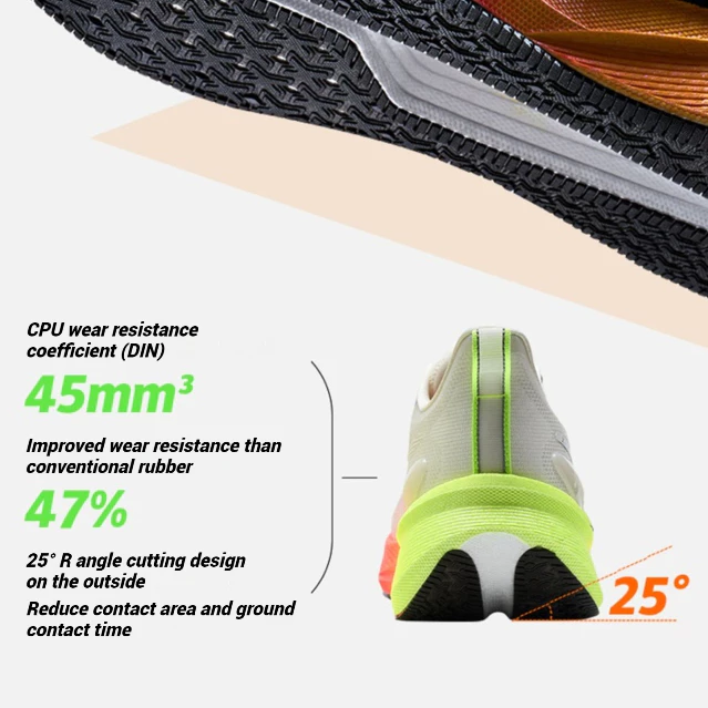XTEP Sneakers 2000KM 3.0 Men Running Shoes Rebound Support Professional Cushioning Shock Absorption Women Sneakers Shoes