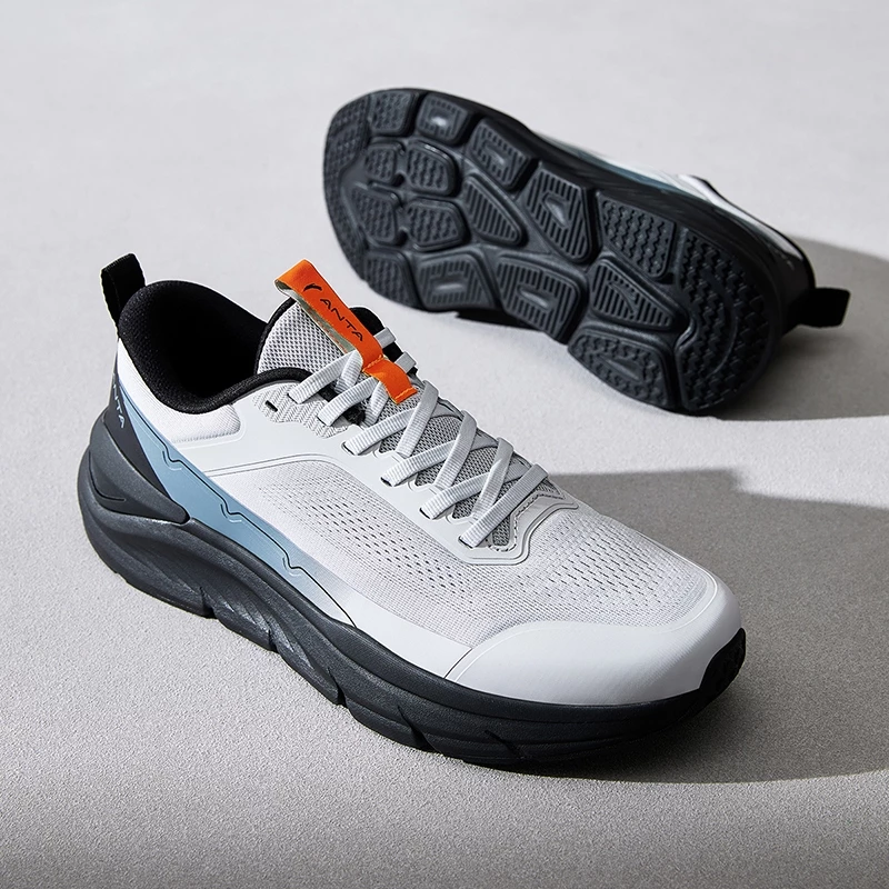 ANTA SS Men Yibu Sports Training Shoes Simple Stable Classic Rebound Walking Shoes 112517719U Lelaki