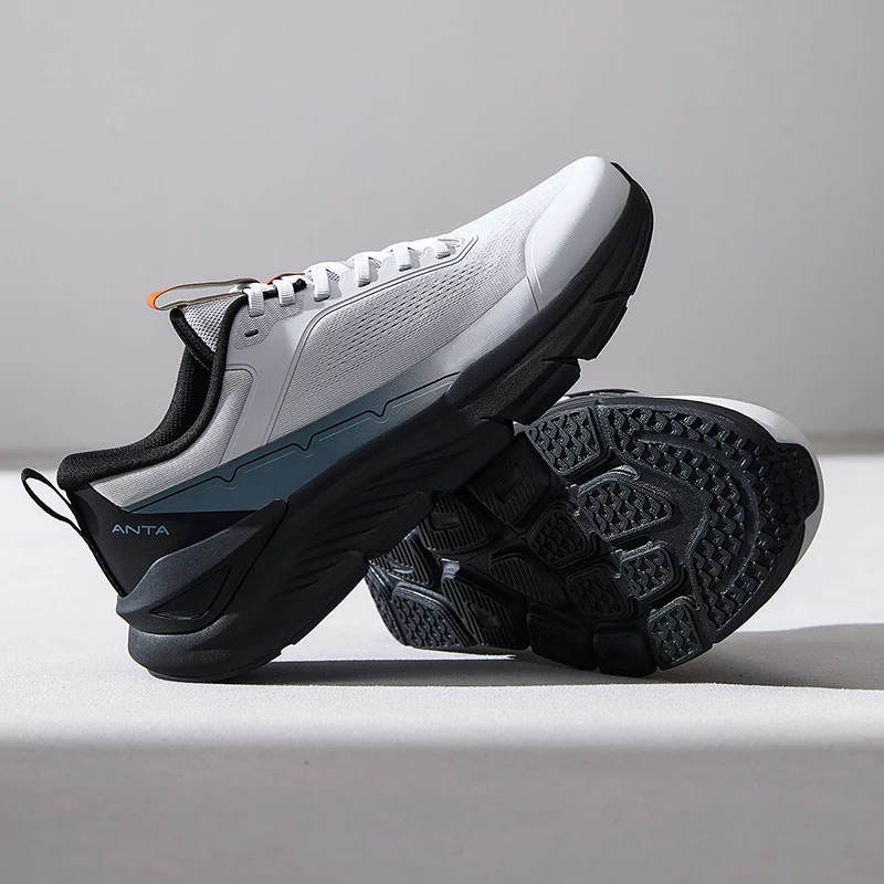 ANTA SS Men Yibu Sports Training Shoes Simple Stable Classic Rebound Walking Shoes 112517719U Lelaki