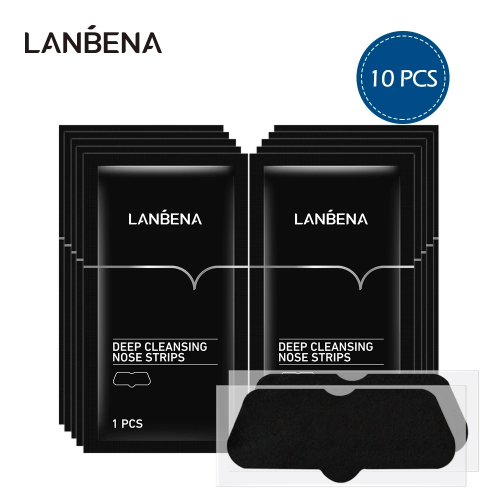LANBENA Blackhead Remover Mask NOSE PLANTS PORE STRIPS