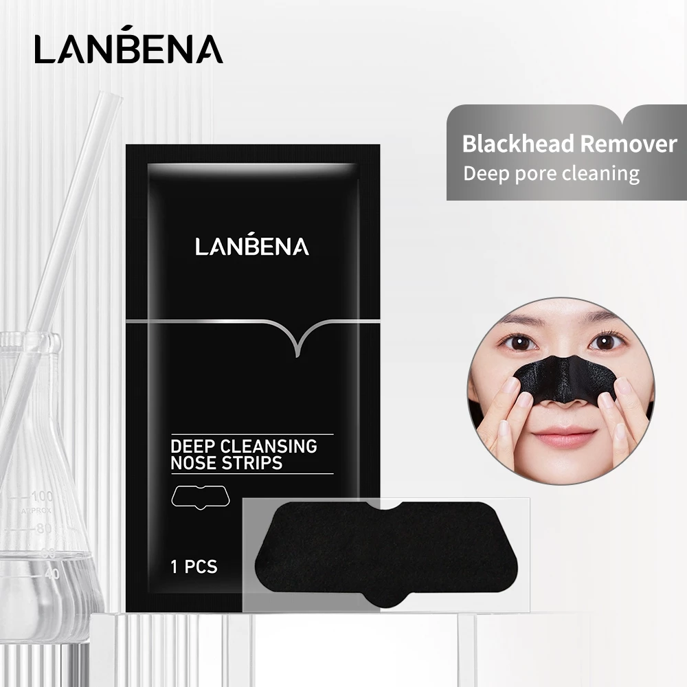 LANBENA Blackhead Remover Mask NOSE PLANTS PORE STRIPS