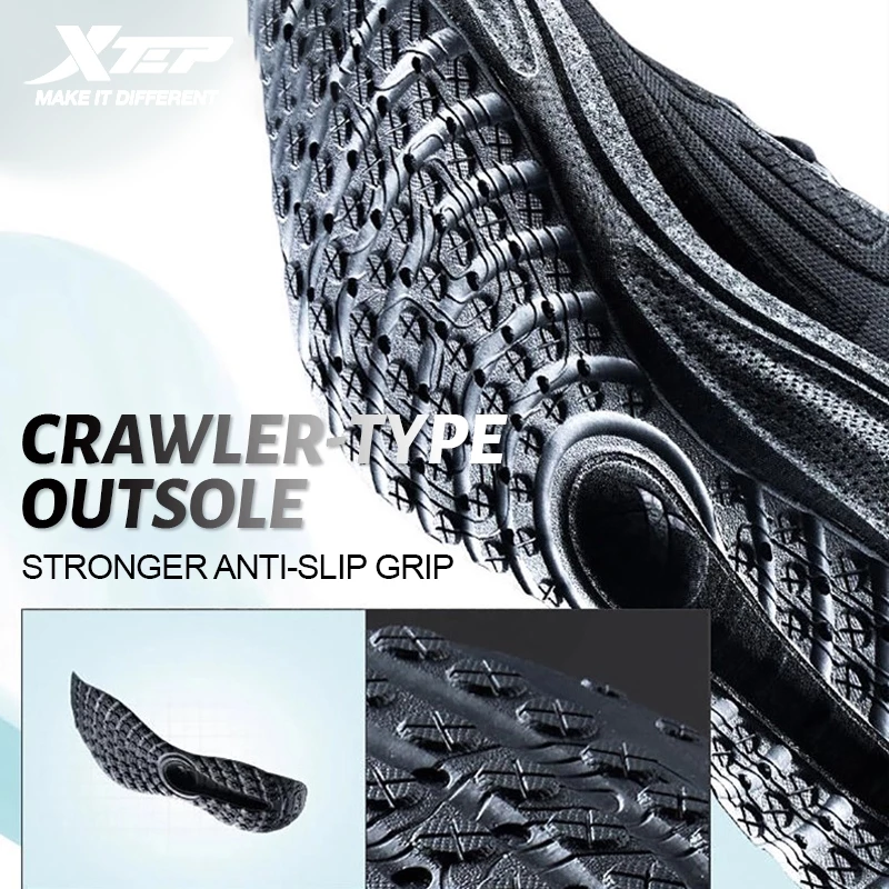 XTEP Sneakers VO₂Max Oil-Proof And Anti-Fouling Racing Training Lsd Men for Women Running Shoes Broken Nail Outsole Supercritical