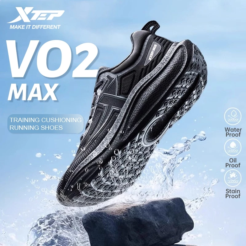 XTEP Sneakers VO₂Max Oil-Proof And Anti-Fouling Racing Training Lsd Men for Women Running Shoes Broken Nail Outsole Supercritical