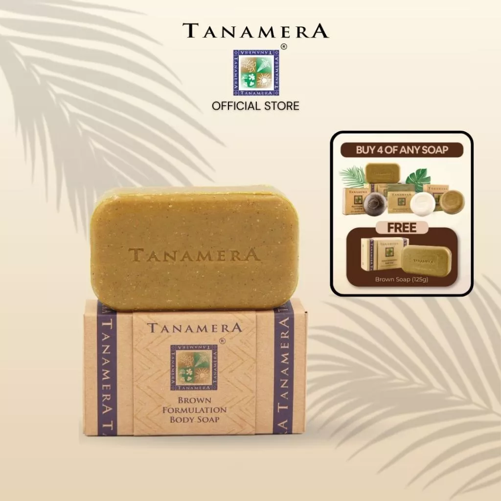 Tanamera Brown Formulation Body Soap 125g
