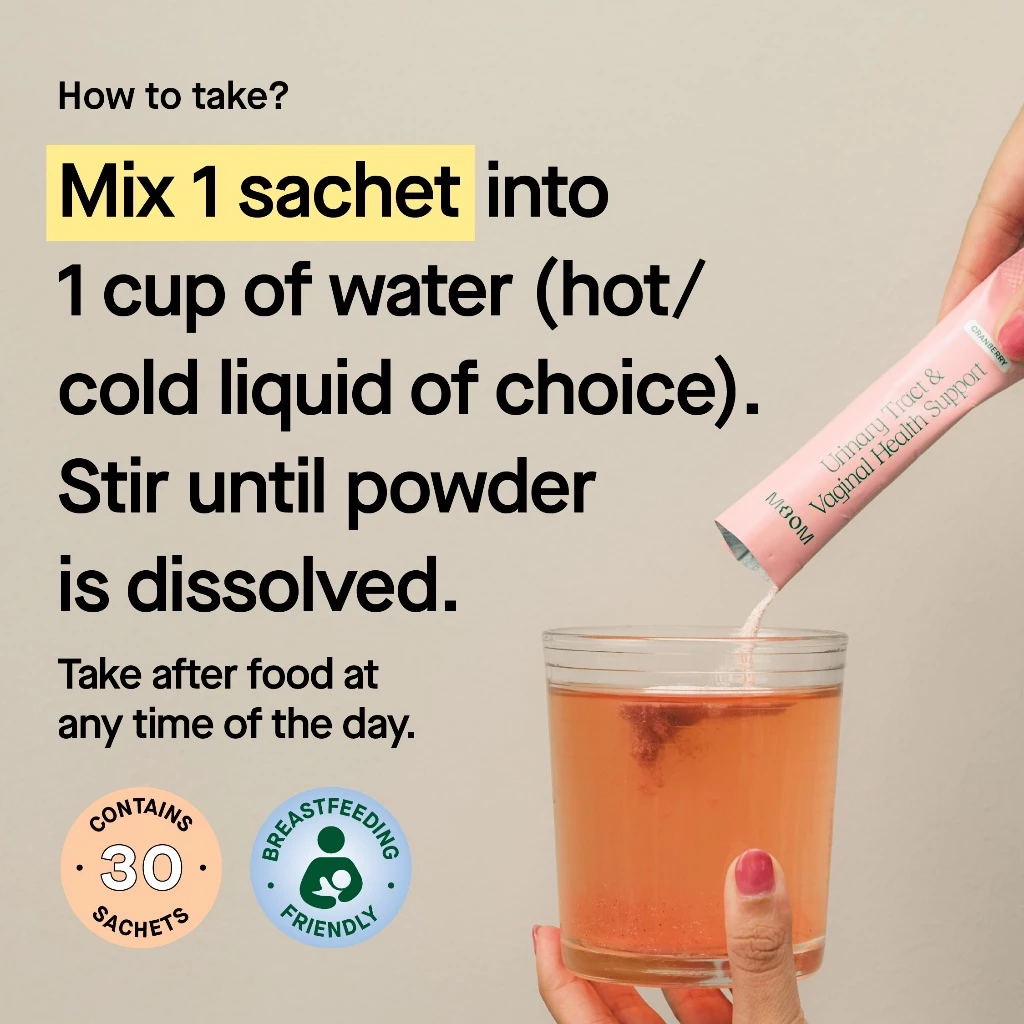 Moom Health  Healthy V. Natural Support for UTIs, Vaginal Health, Urinary Tract Health