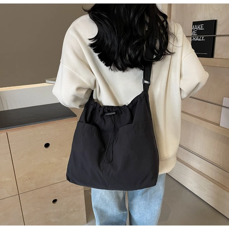 Nylon Crossbody Bag Women Large Capacity Sling Bag Perempuan Korean Shoulder Bag Fashion