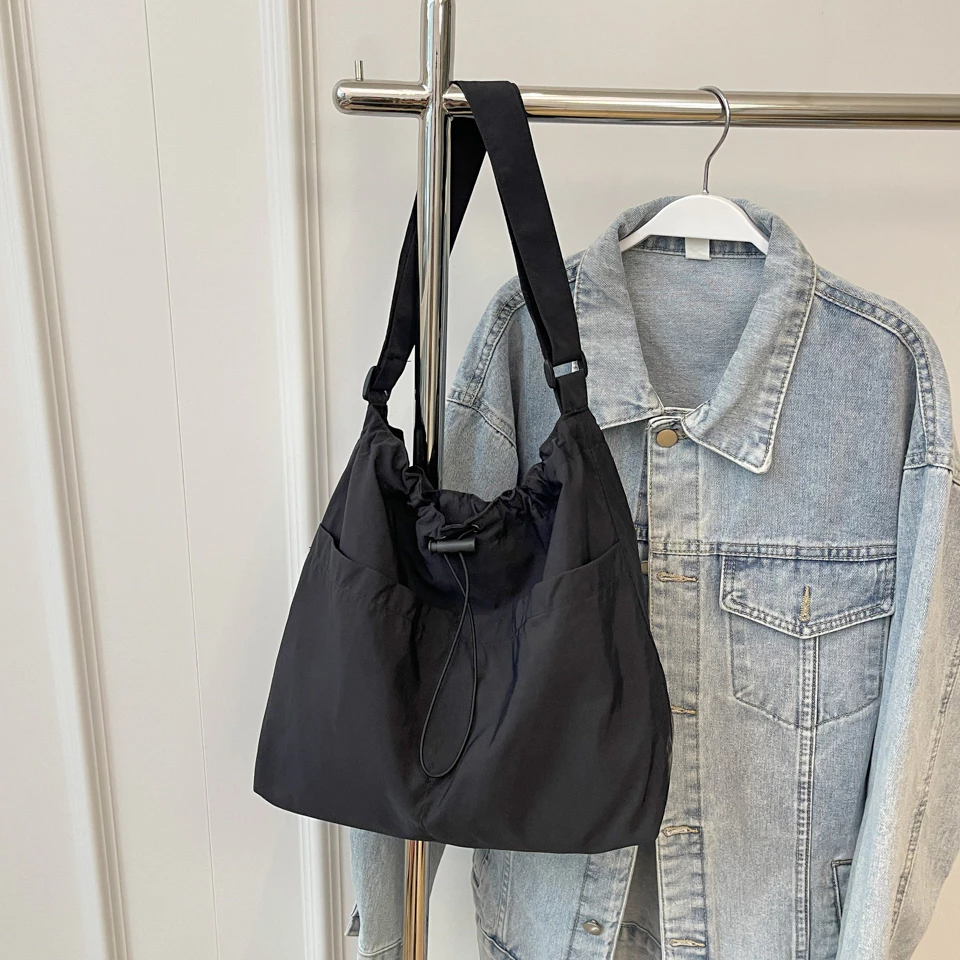 Nylon Crossbody Bag Women Large Capacity Sling Bag Perempuan Korean Shoulder Bag Fashion