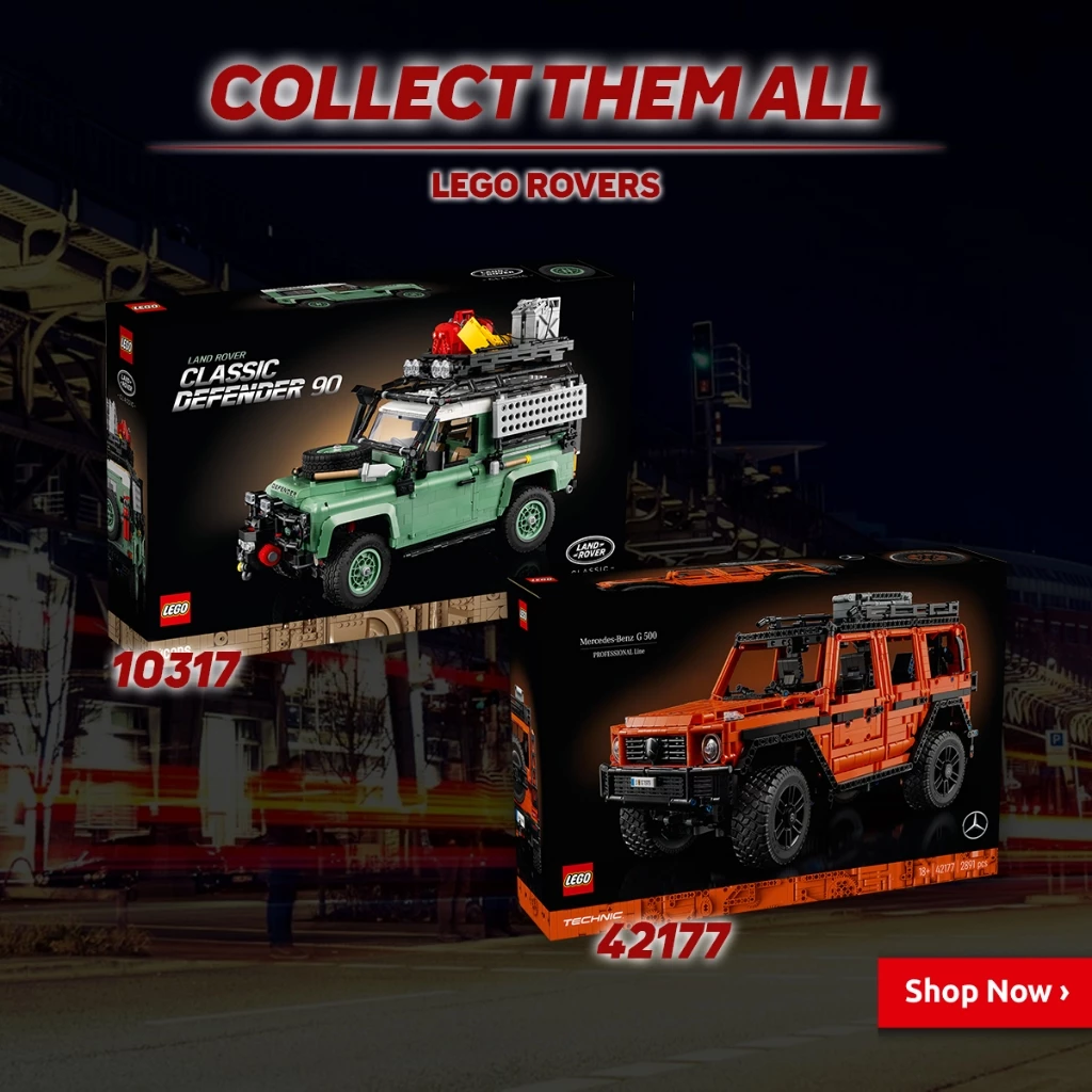 LEGO Icons 10317 Land Rover Classic Defender 90 Building Kit (2,336 Pieces)