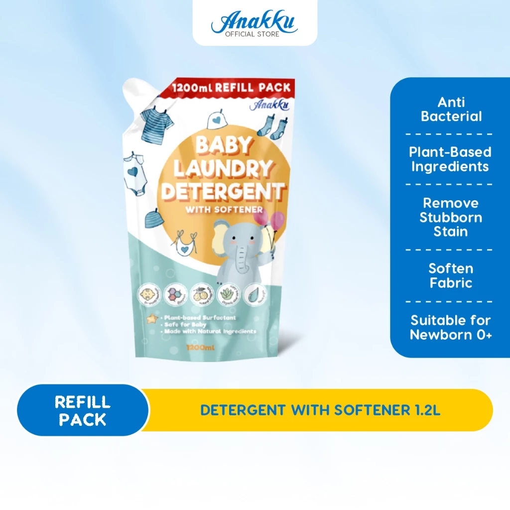 Anakku Detergent With Softener Refill Pack