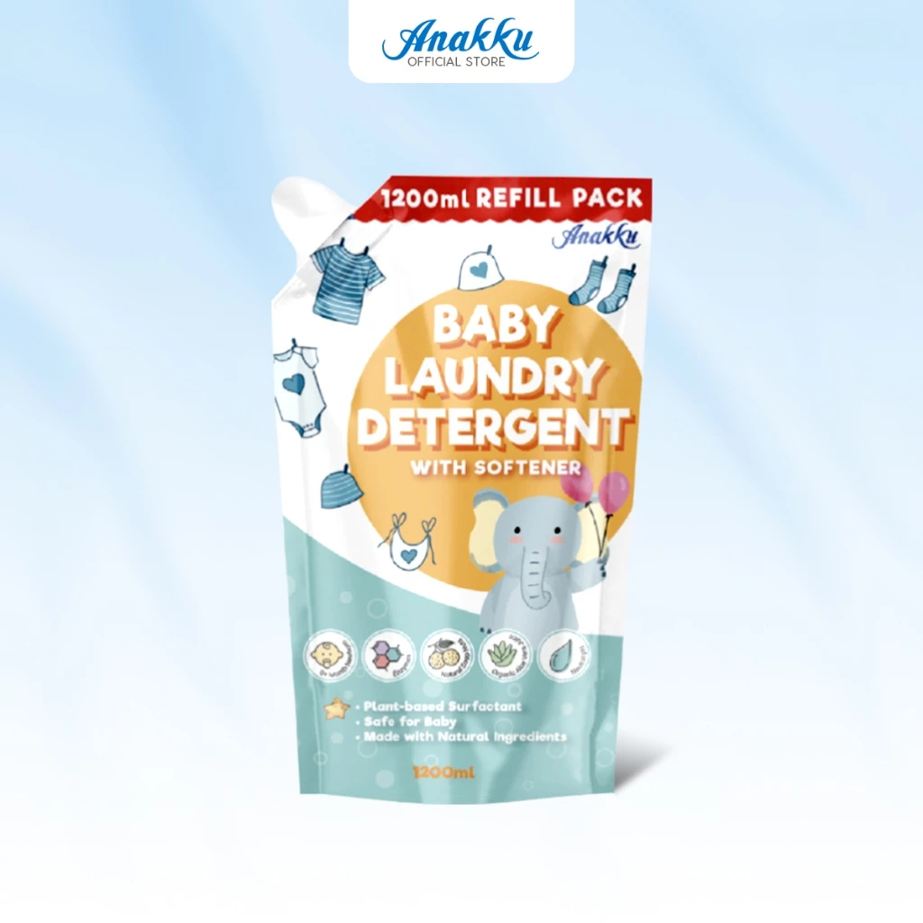 Anakku Detergent With Softener Refill Pack
