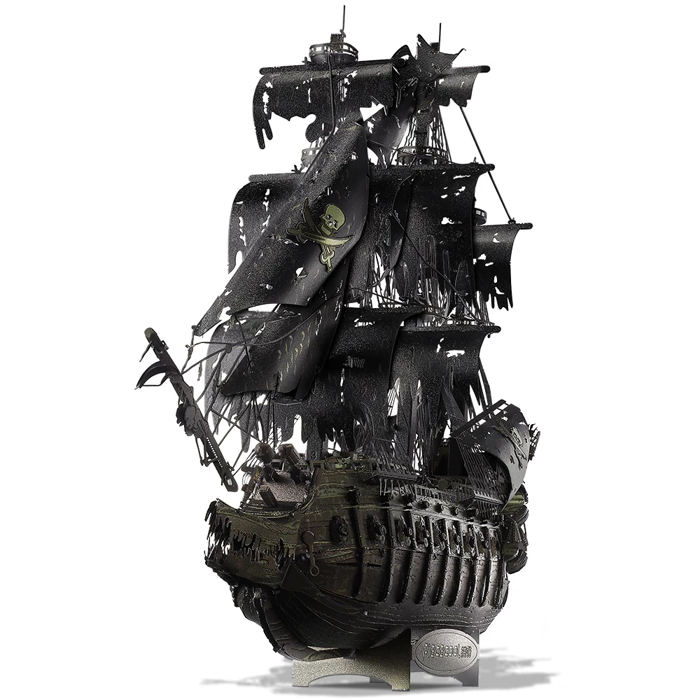 Piececool The Flying Dutchman 3D Metal Model Kits Pirate Ship Gift for Kids