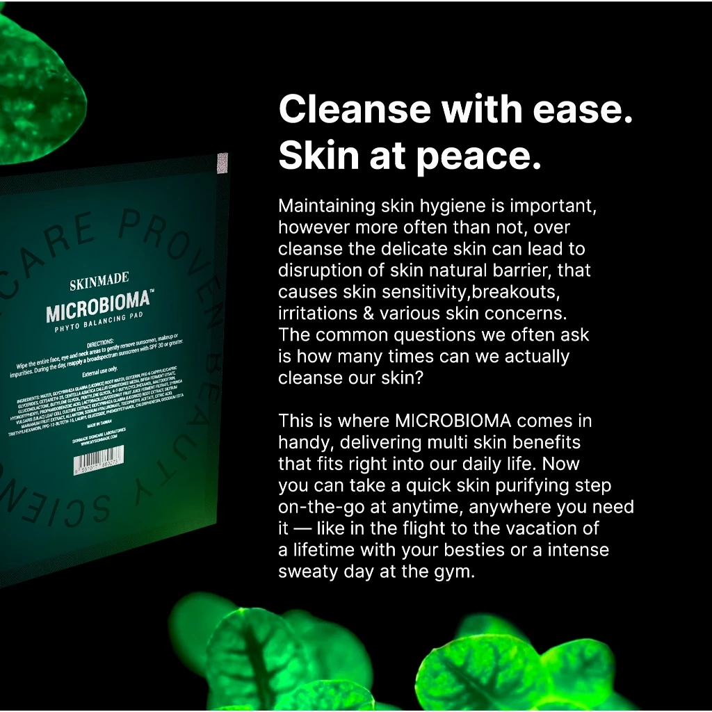 SKINMADE MICROBIOMA Phyto Balancing Pad (5 Sachets)