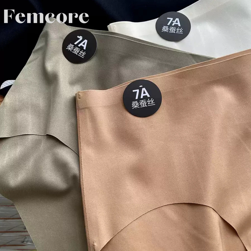 Ice Silk Seamless Women's Panties Breathable Mid-Rise Briefs Sporty Minimalist Hip-Hugging Panties Skin-Friendly Comfortable Fabric