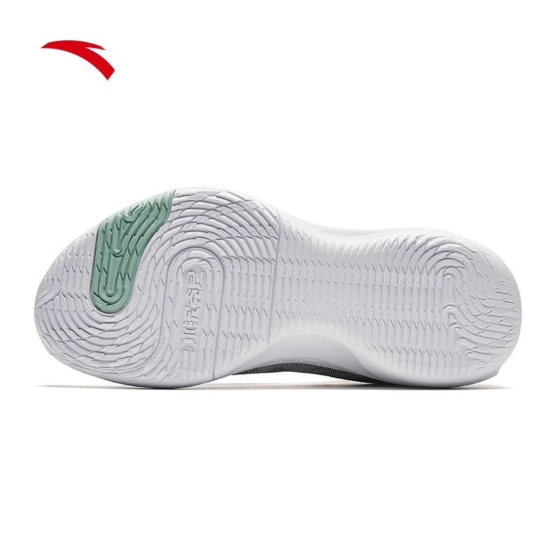 ANTA Men Wind Tunnel 4 Basketball Shoes 1124E1605-3 -WHITE/GREY/BLACK (Kasut Bola Keranjang Lelaki)