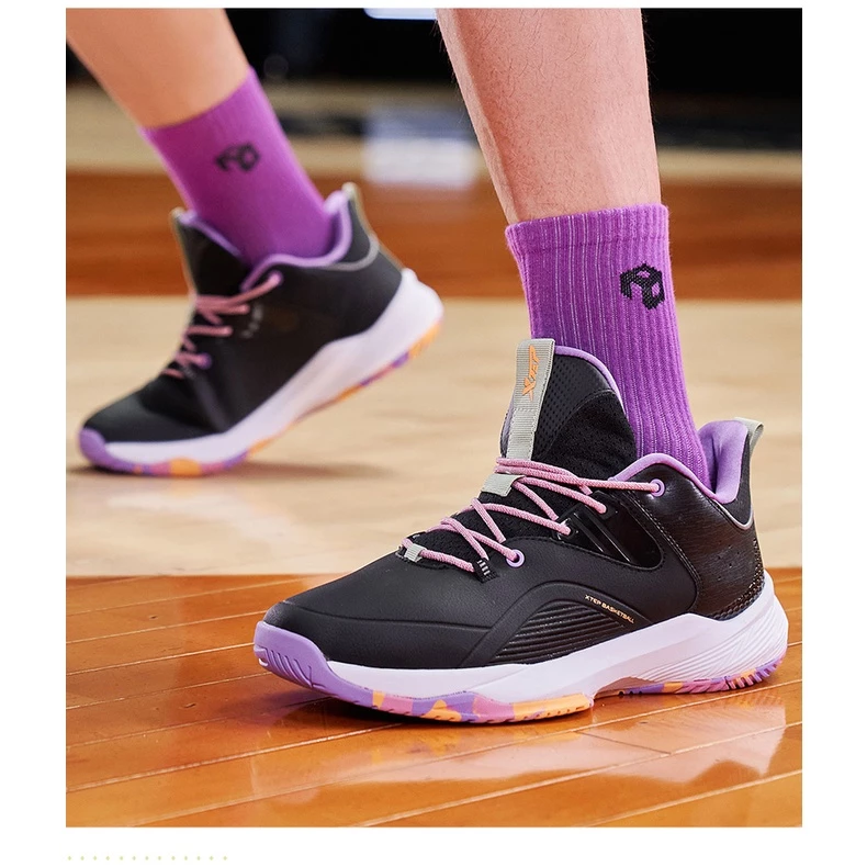 【XTEP】Men Basketball Shoes Jeremy Lin kasut bola keranjang lelaki Sport Mesh Breathable Training Sneakers Outdoor