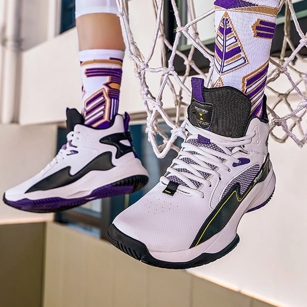 【XTEP】Men Basketball Shoes Jeremy Lin kasut bola keranjang lelaki Sport Mesh Breathable Training Sneakers Outdoor