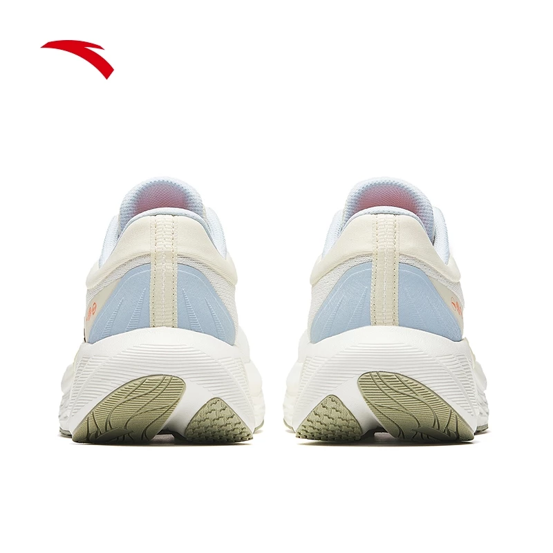 ANTA Women PG7 Travel Running Shoes 1224F5546-3 -Light Off White /Ivory White/Blue (Kasut Larian/Kasut Joging Perempuan)