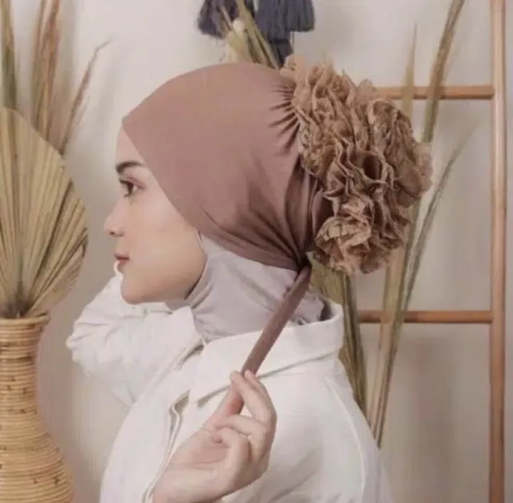 INNER HIJAB LACE TURKI TALI | EXPORT QUALITY (TURKI CEPOL)