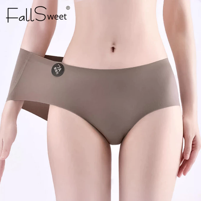 FallSweet 6Pcs/Set M-2XL 7A Mulberry Silk Panties Women