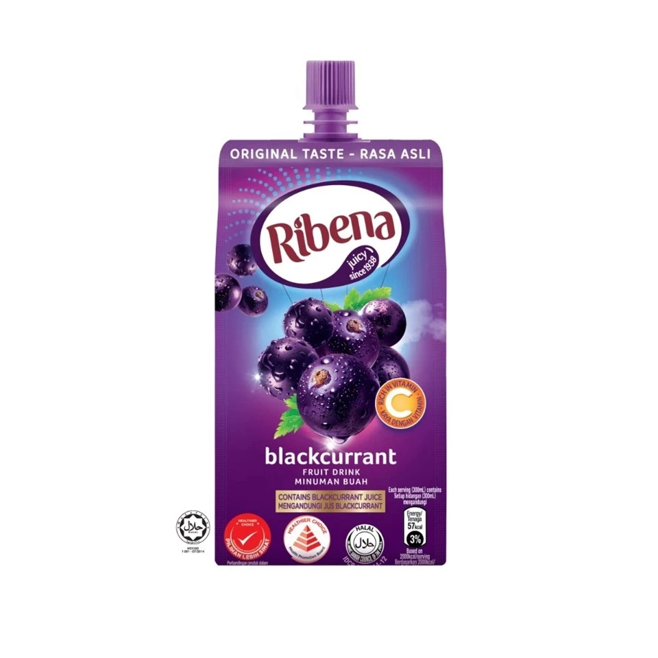 (Bundle of 6) Ribena Cheerpack Regular 300ml