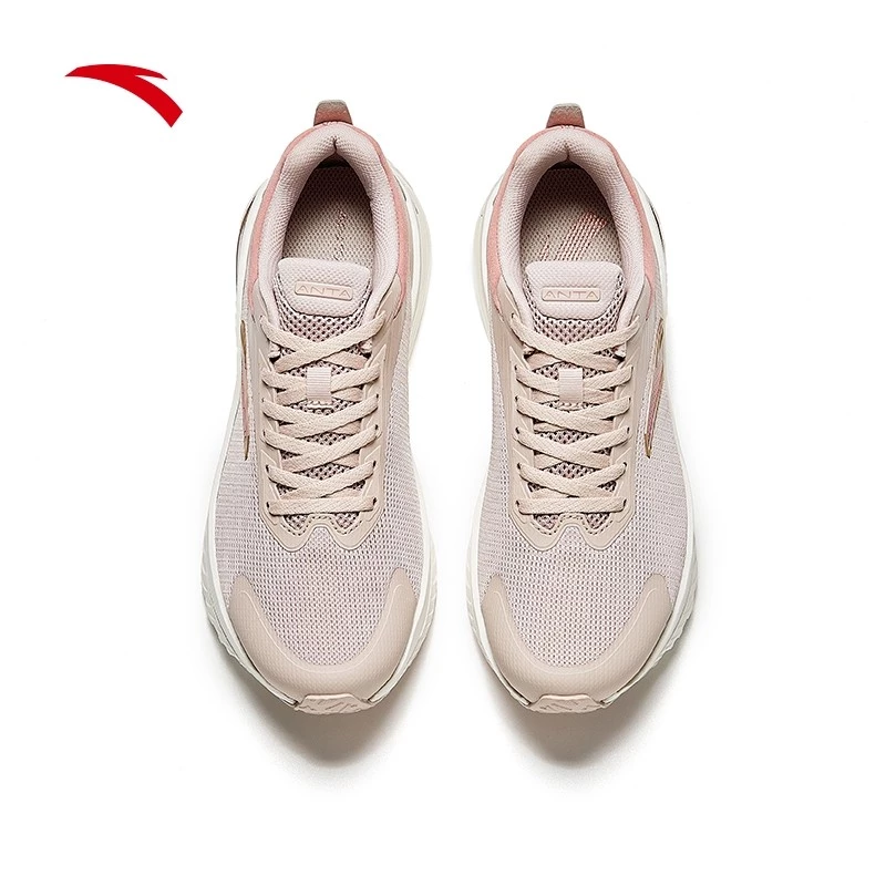 ANTA PG7 Journey Running Shoes 1224E5519-2 -Grey/Log Cabin Red/Rose Gold (Kasut Larian/Jogging)