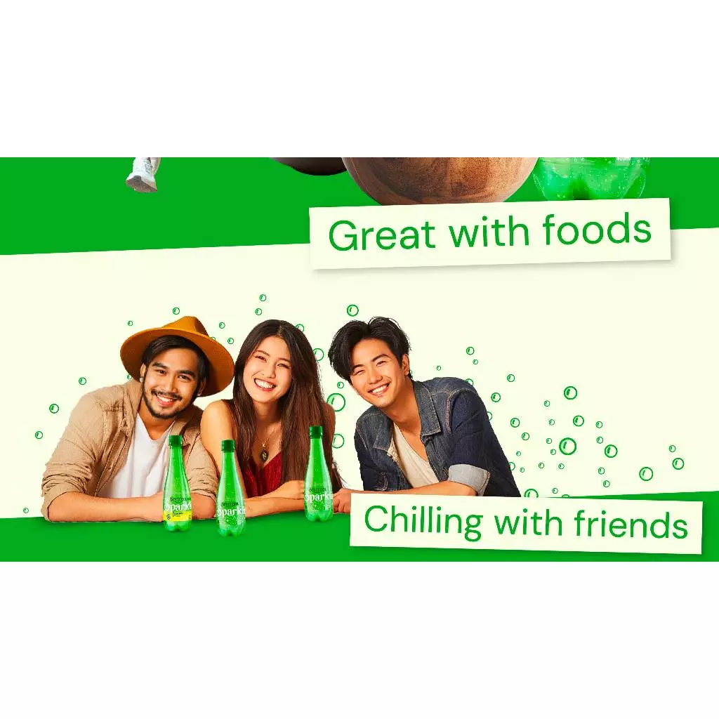 Spritzer Sparkling Natural Mineral Water (400ML X 24)