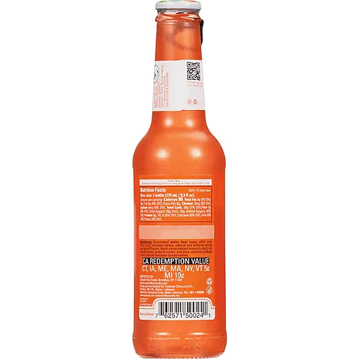 Freez Mix Soda Drinks Mango and Peach 24 bottle