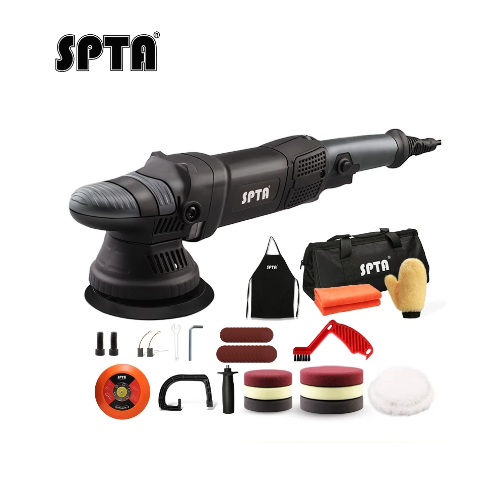 Spta 5inch 780W orbit ring,two actions.Automatic polishing machine 15 mm. Home Polishing DIY Polishing Wax Polishing Kit