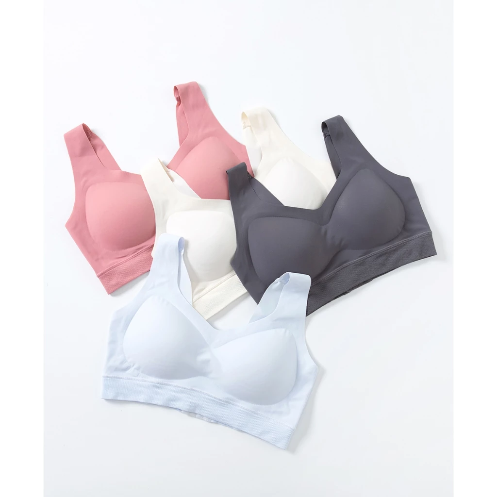 Young Hearts Young Curves Soft Touch Scoop Back Wireless Bralette with Back Hook