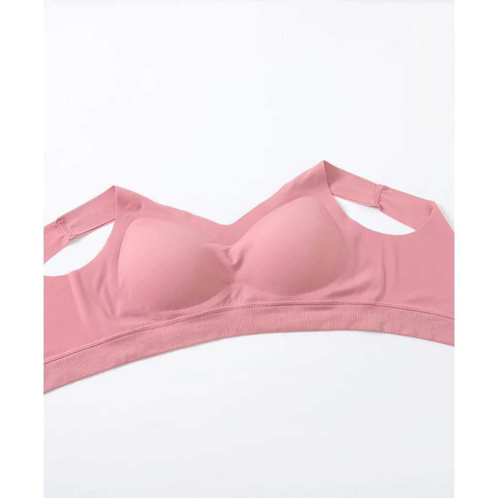 Young Hearts Young Curves Soft Touch Scoop Back Wireless Bralette with Back Hook