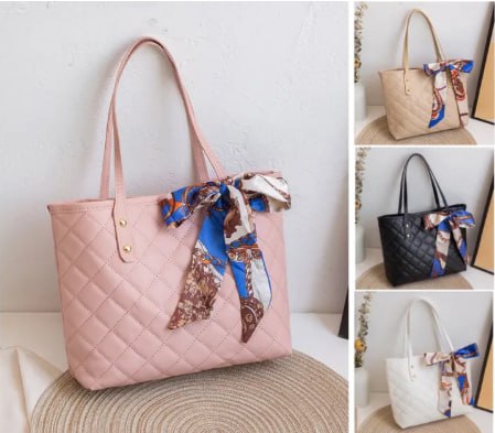 Dawaar Beg Tangan Wanita Bahu Jinjing Silang ( Scarf Travel Dinner Office Tote Shoulder Women Handbag ) 5G4