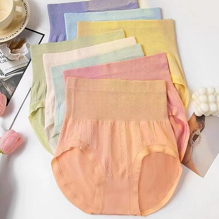 7pcs Women's Plus Size Underwear | High-Waist Panties | Slimming | Seluar Dalam Wanita