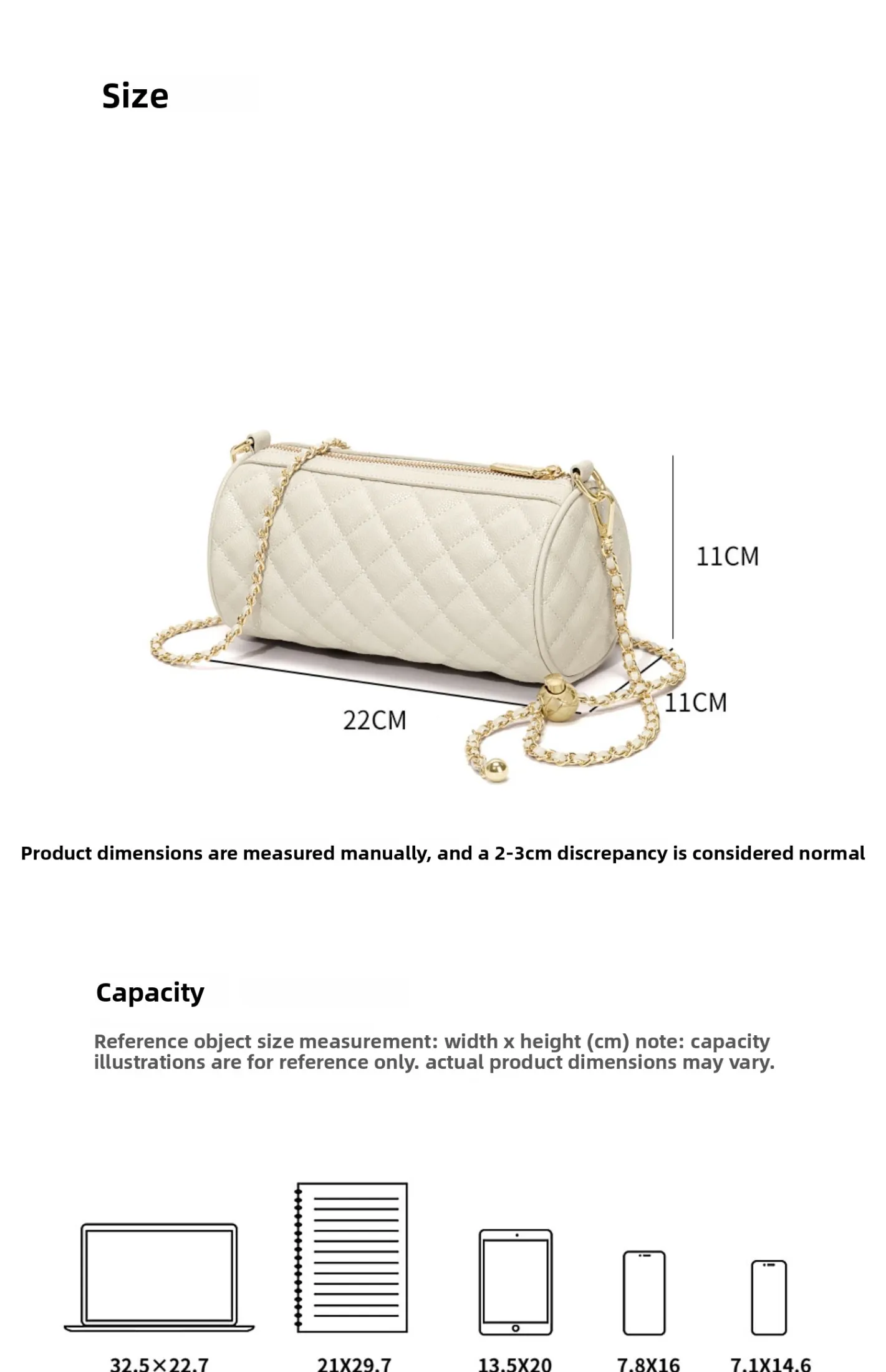 CinvaiKrose | Women's 2025 New Small Chanel Style Chain Shoulder Crossbody Bag