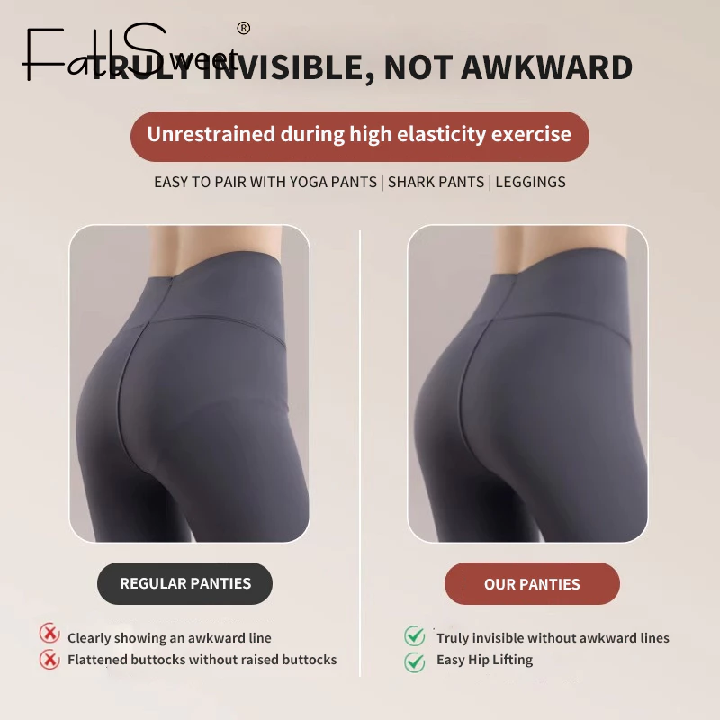 FallSweet 3PCS Women's Ice Silk Underwear Luxury High Waist Briefs Soft Breathable Mulberry Silk Crotch Seamless Panties