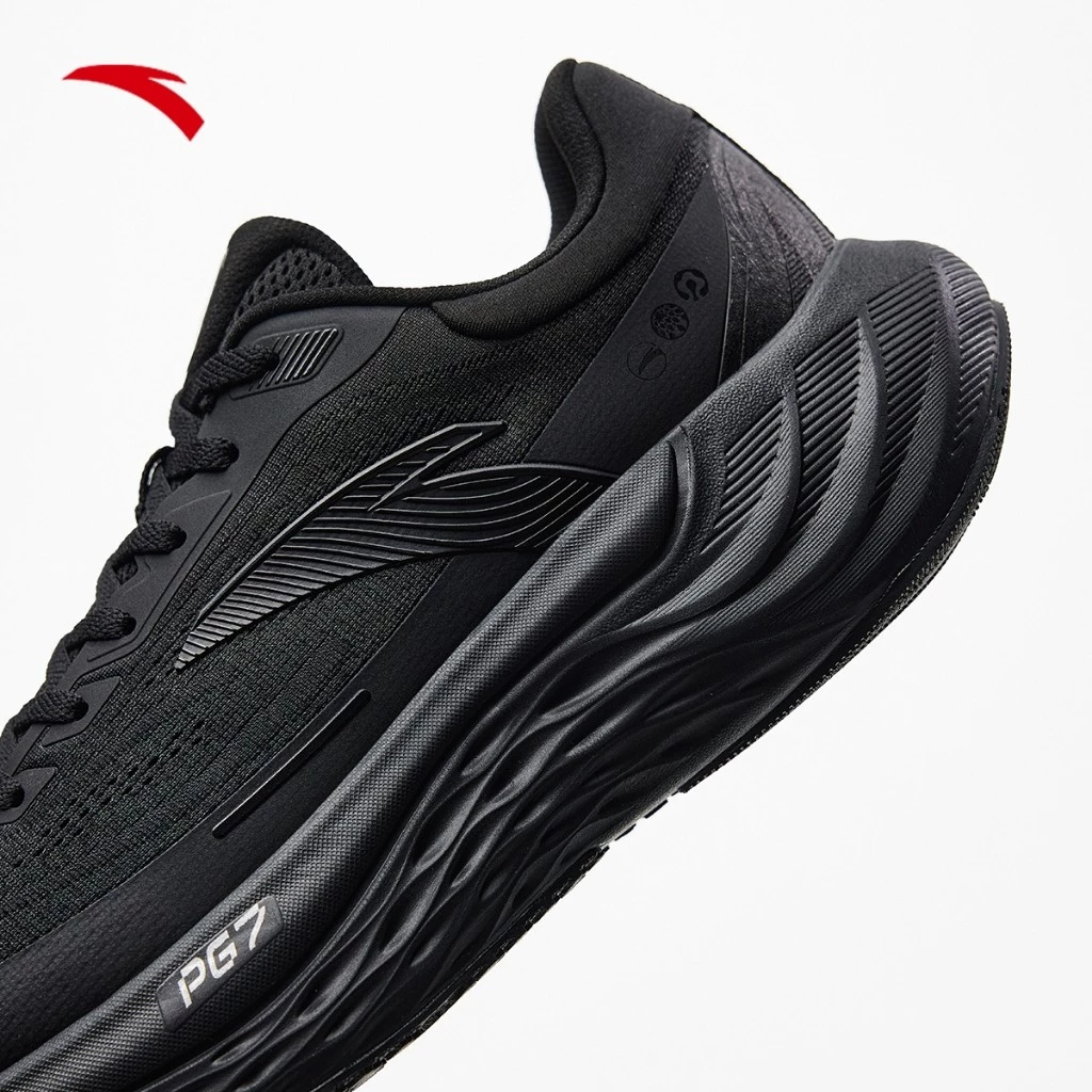 ANTA Men PG7 Travel Running Shoes 1124F5546-8 -Black (Kasut Larian/Kasut Joging Lelaki)