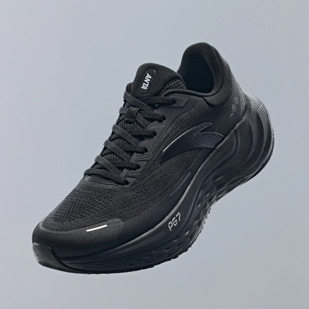 ANTA Men PG7 Travel Running Shoes 1124F5546-8 -Black (Kasut Larian/Kasut Joging Lelaki)