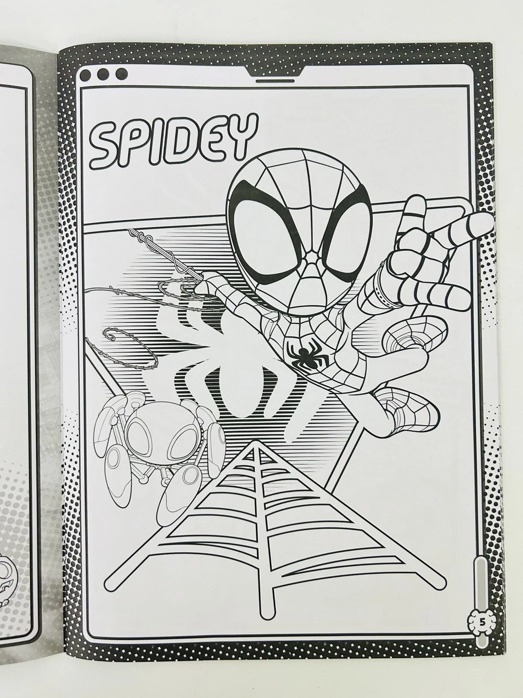 Marvel Spidey & Amazing Friends Team Up Colouring Book For Kids To Color