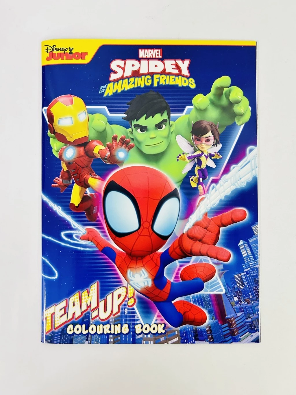 Marvel Spidey & Amazing Friends Team Up Colouring Book For Kids To Color