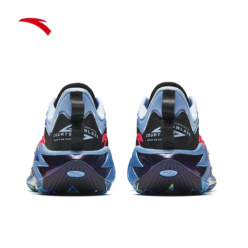 ANTA Men SHOCK WAVE 7 Basketball Shoes 1125C1126-1 -BLACK/BLUE/BLUE (Kasut Bola Keranjang)