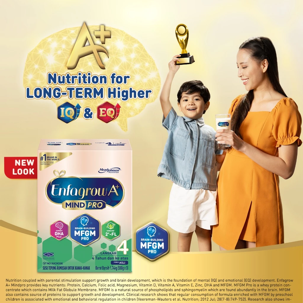 Enfagrow A+ Step 4 - Original Susu Milk Formula Powder (1.74kg)