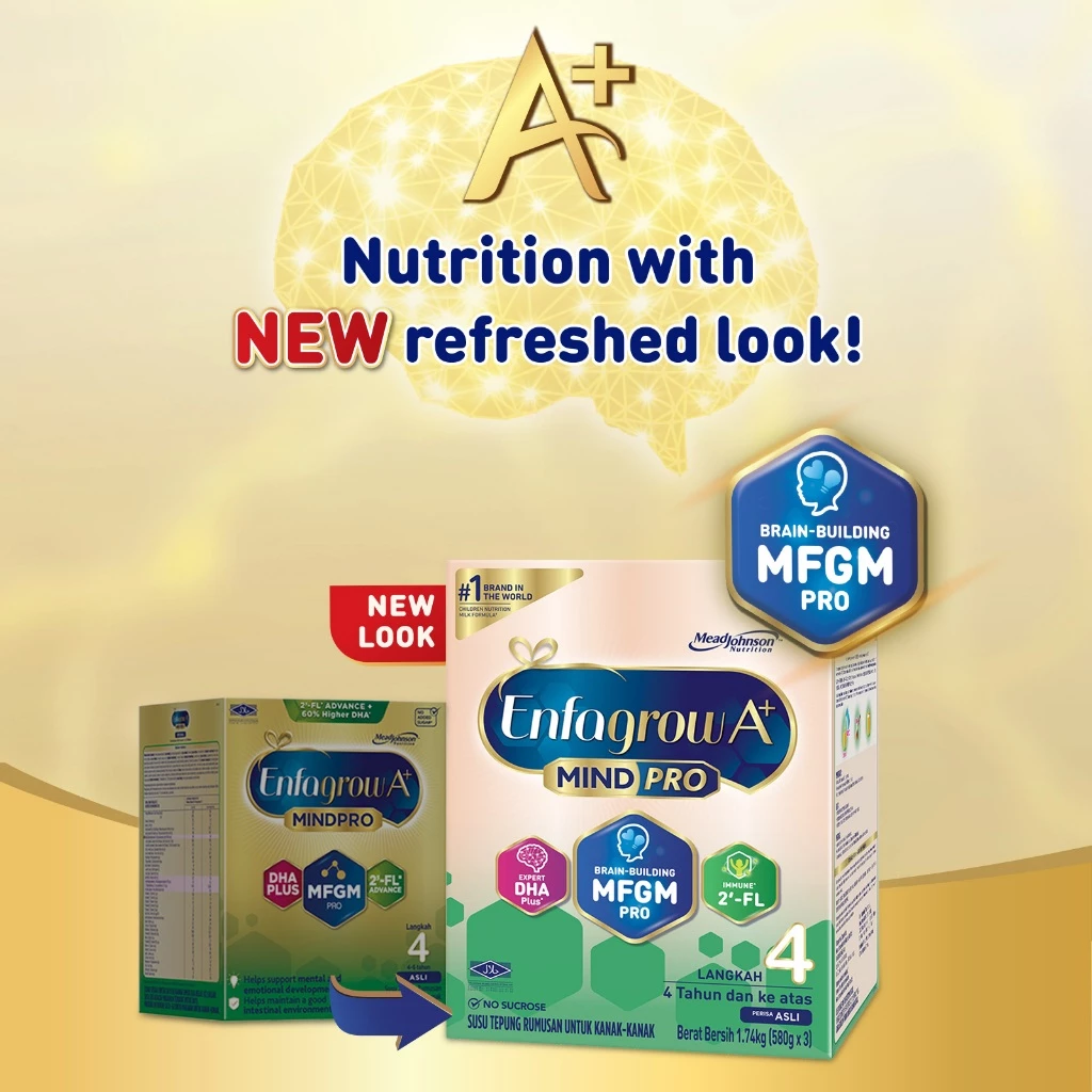 Enfagrow A+ Step 4 - Original Susu Milk Formula Powder (1.74kg)