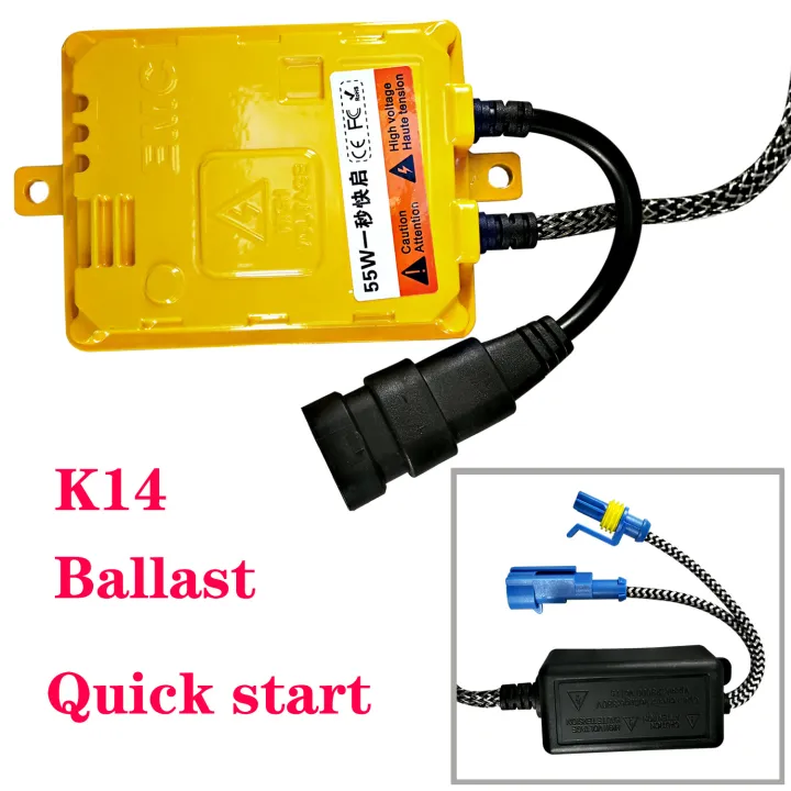 HID Xenon Lamp Manufacturers Wholesale Xenon Lamp Ballast 55W Car Light Ultra-Thin K14 Fast Start Ballast