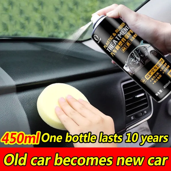 Car plastic restore Rubber plastic refurbishment Plastic restorer Plastic nano coating 450ml