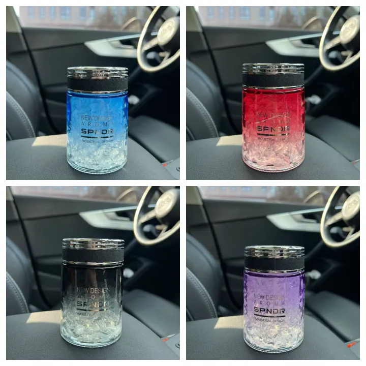 Car Air Freshener Diffuser/Pewangi Kereta/200ML Car Solid Perfume Car Fragrance Aromatherapy Car Deodorizer 90 Days Long Lasting Deodoranting