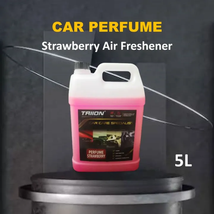 Car Perfume 5L Air Freshener Suitable For Spray (Lime/Strawberry/Lavender)