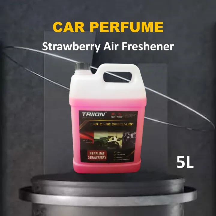 Car Perfume 5L Air Freshener Suitable For Spray (Lime/Strawberry/Lavender)