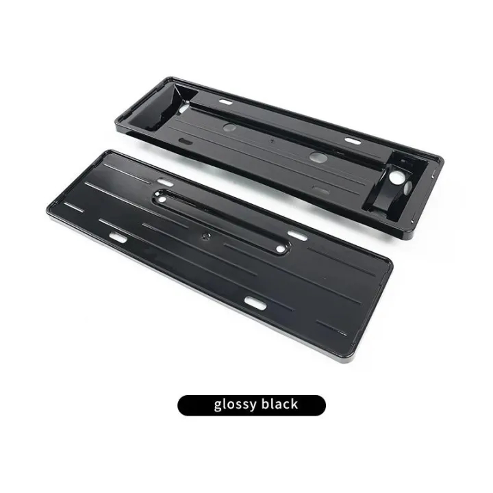 PA Premium Tesla Car Number Plate / Licence plate Frame Model 3 2024 highland Model Y Car Interior Decoration Supplies