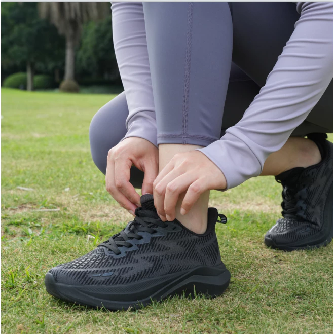 Hawkwell Women's Knit Walking Shoes Running Shoes Nurse Shoes-Cushy/9501