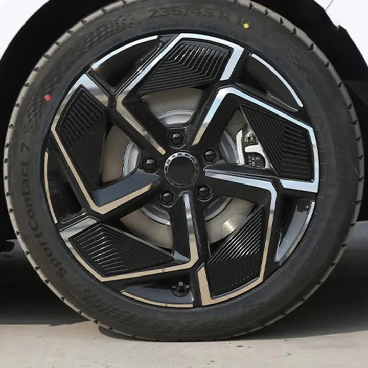4pcs Wheel Hub Stickers For BYD For SEAL EV 2023 Car Exterior Accessories Wheel Hub Stickers Cover For Reduce Hub Scratches